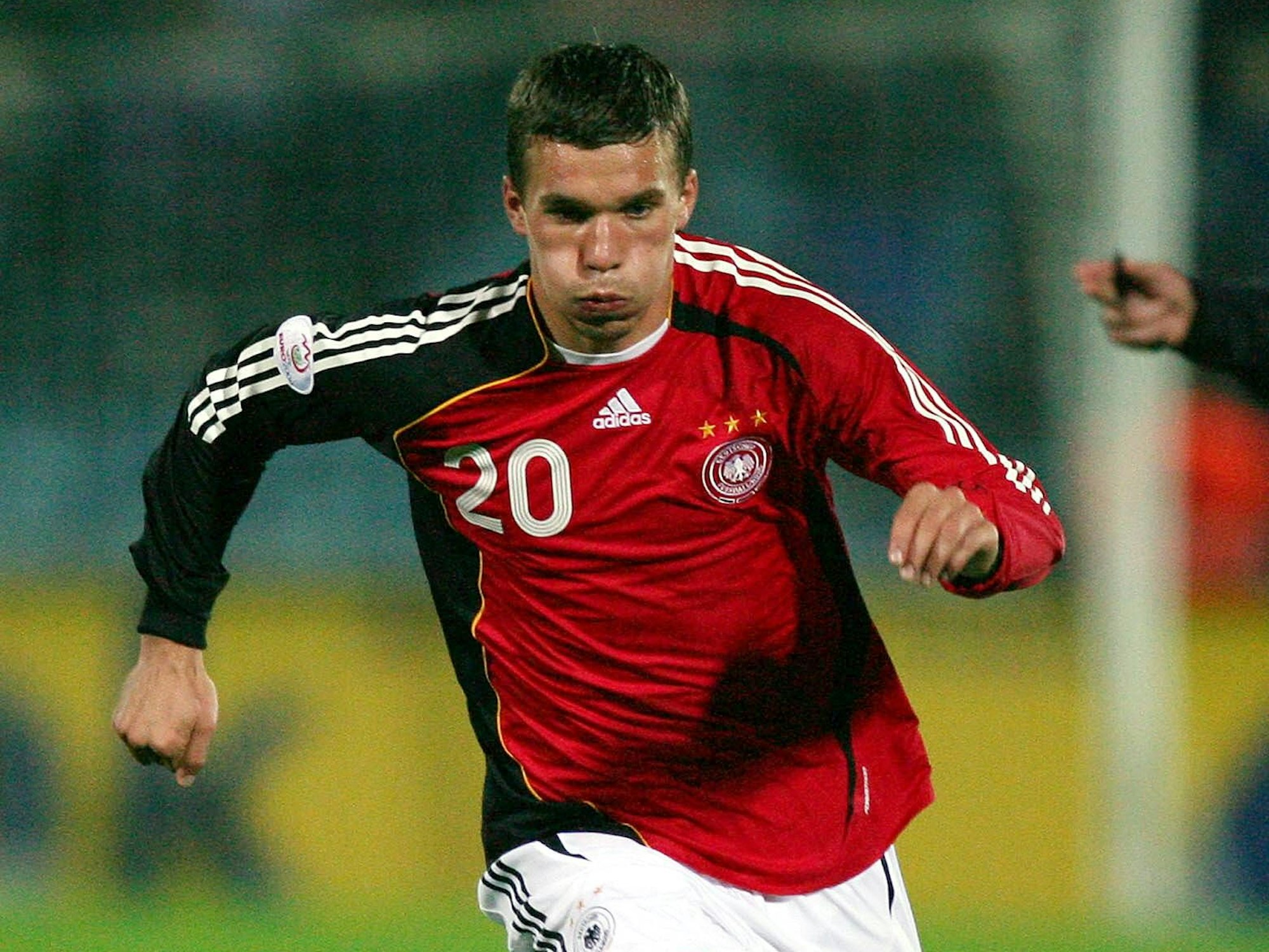 Lukas Podolski am Ball.