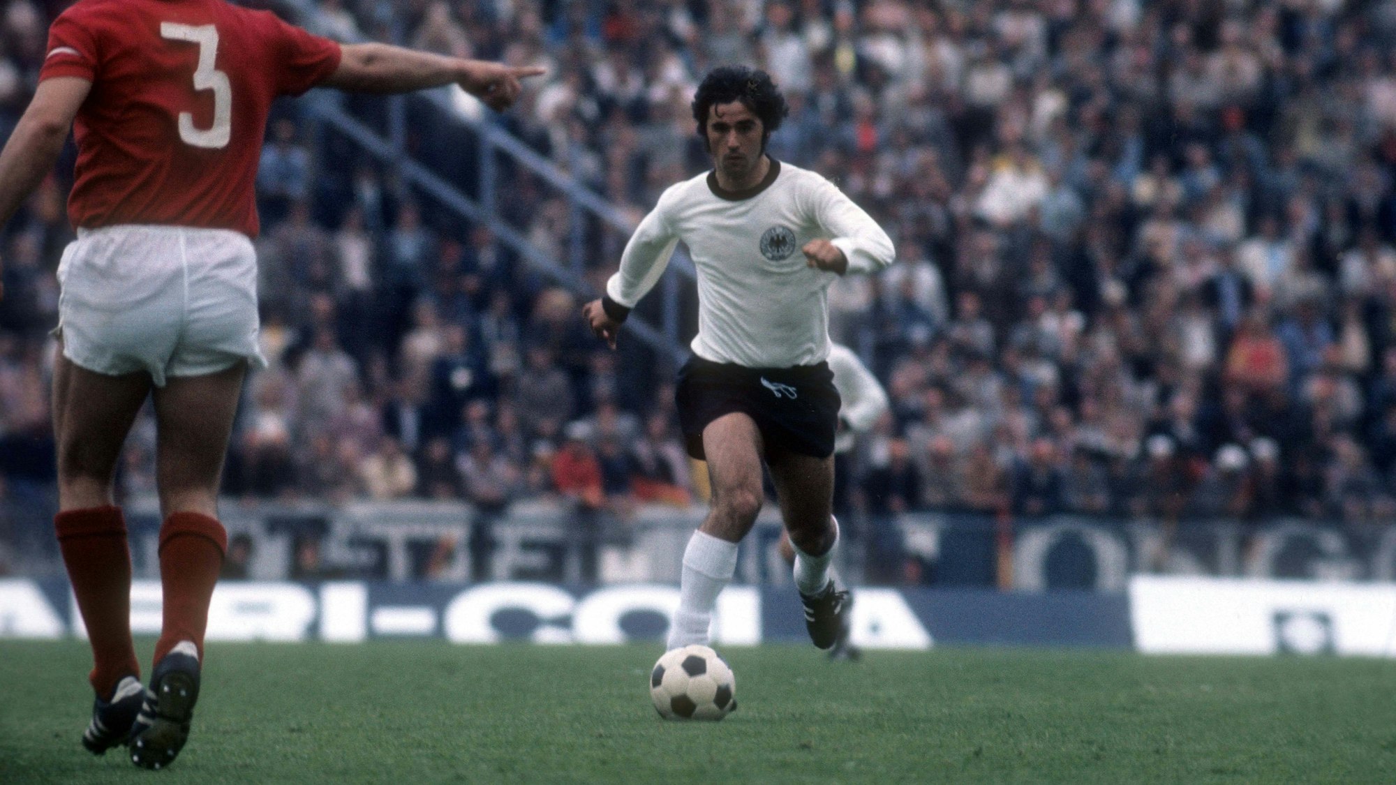 Gerd Müller BR Deutschland im EM Finale 1972 gegen die UdSSR