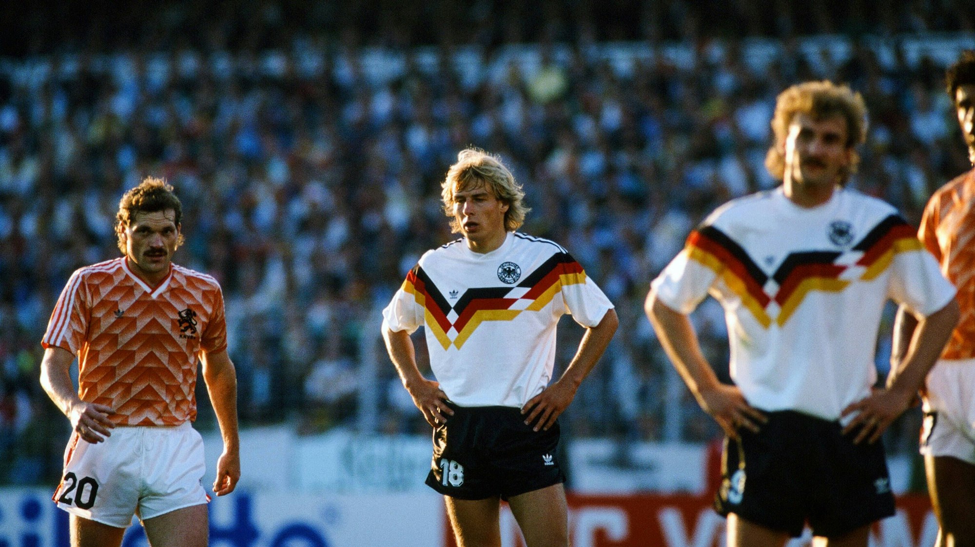 Jürgen Klinsmann und Rudi Völler
