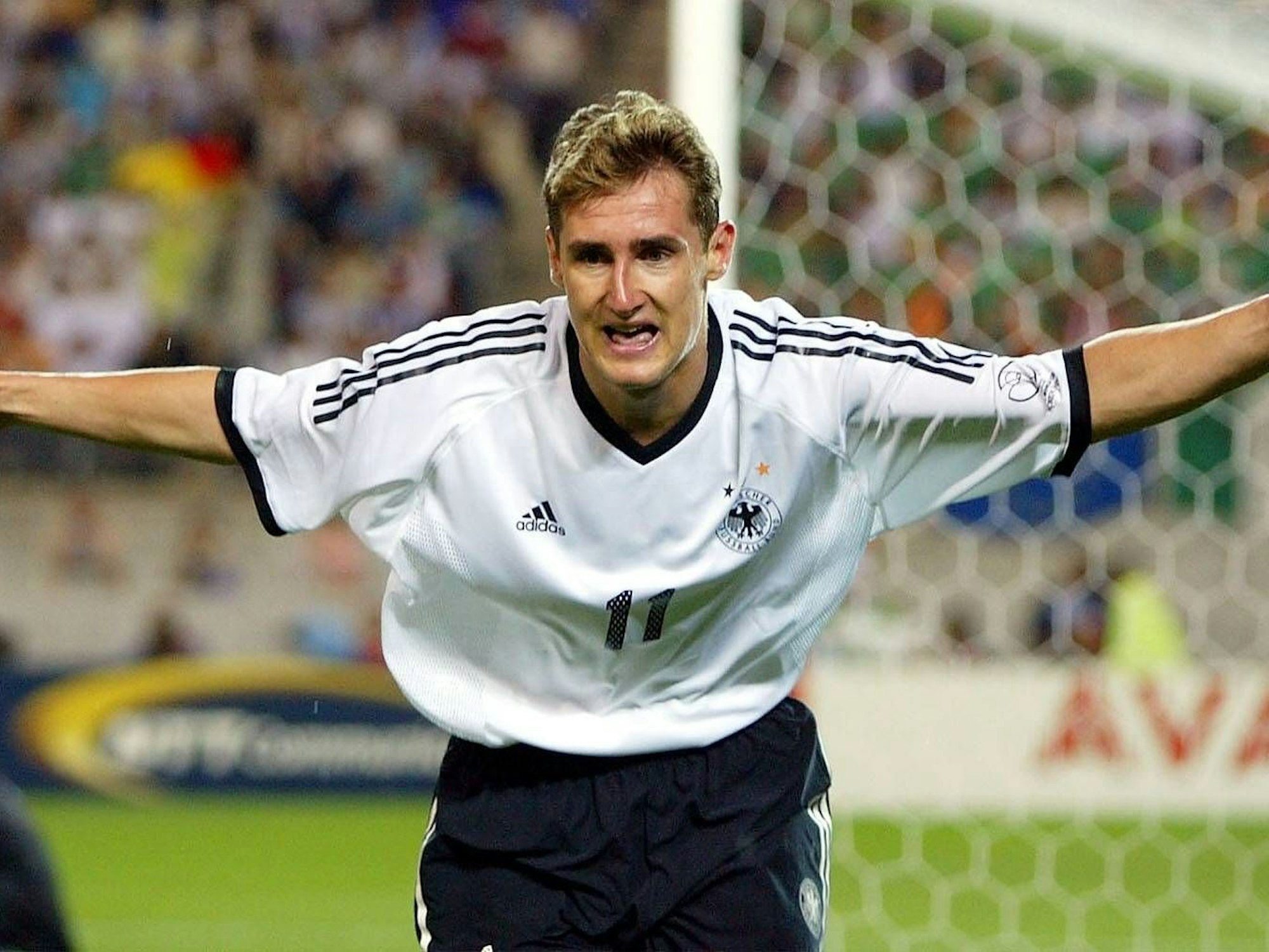 Miroslav Klose beim Torjubel