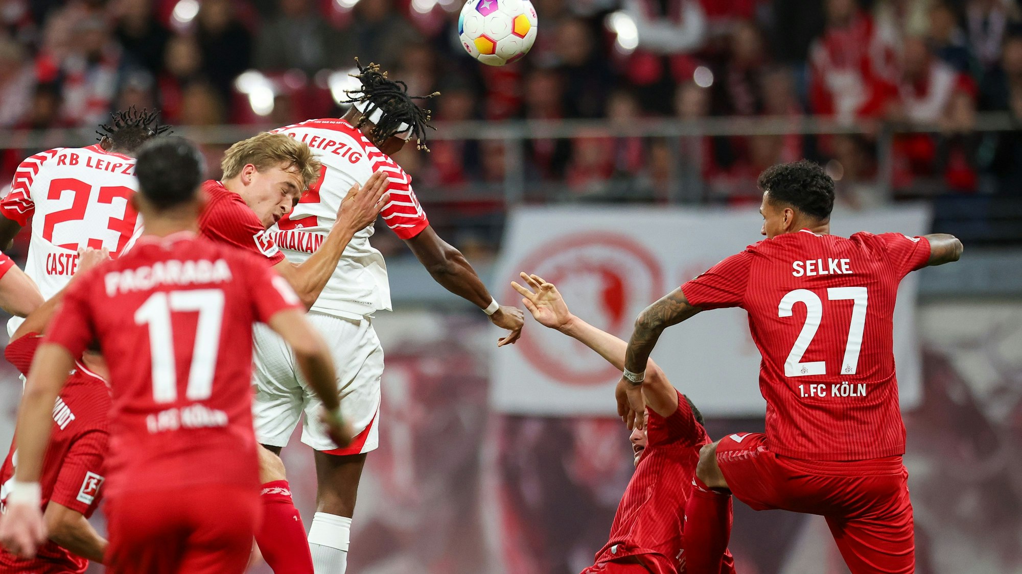 Im Hinspiel erlebte der 1. FC Köln mit 0:6 eine Pleite gegen die Leipziger. (Archivbild)