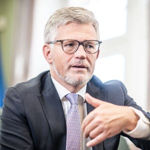 Der ehemalige ukrainische Botschafter in Deutschland, Andrij Melnyk, hat den SPD-Fraktionschef Rolf Mützenich nach einer Rede im Bundestag beschimpft. (Archivbild)