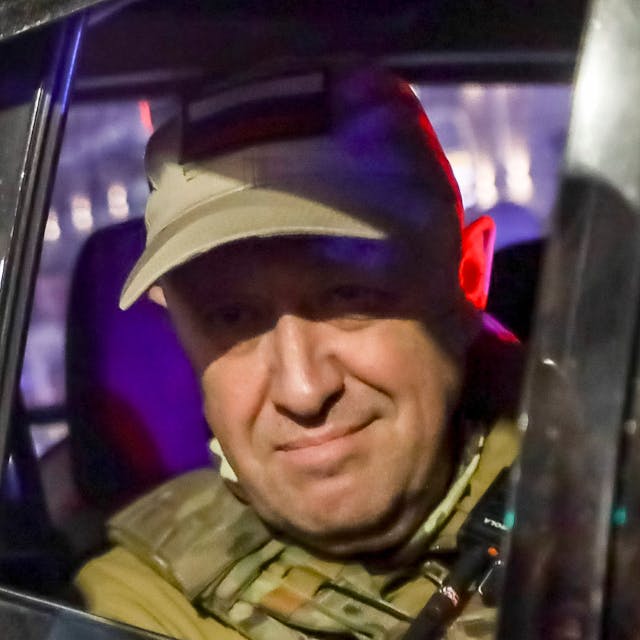 Jewgeni Prigoschin, der Eigentümer des Militärunternehmens Wagner Group, starb am 23. August 2023 bei einem Flugzeugabsturz.