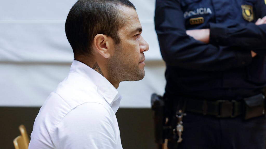 Dani Alves in Barcelona vor Gericht