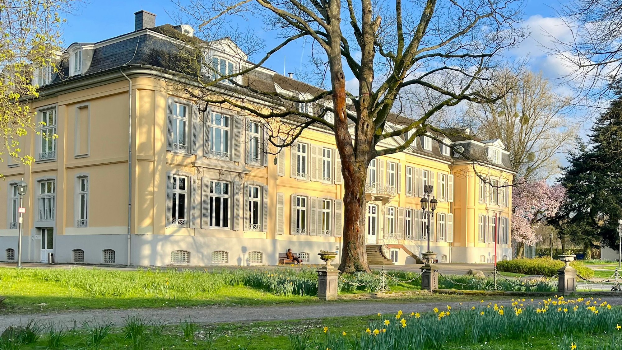 Schloss Morsbroich im Frühling 2024