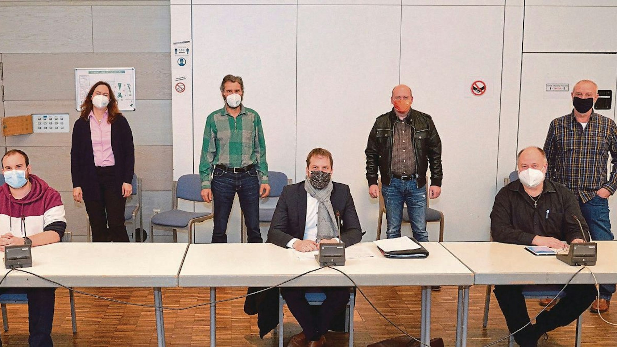 Im Bürgerhaus Kürten unterschrieben im Dezember 2020 Vertreter von CDU, Grünen und FDP den Kooperationsvertrag