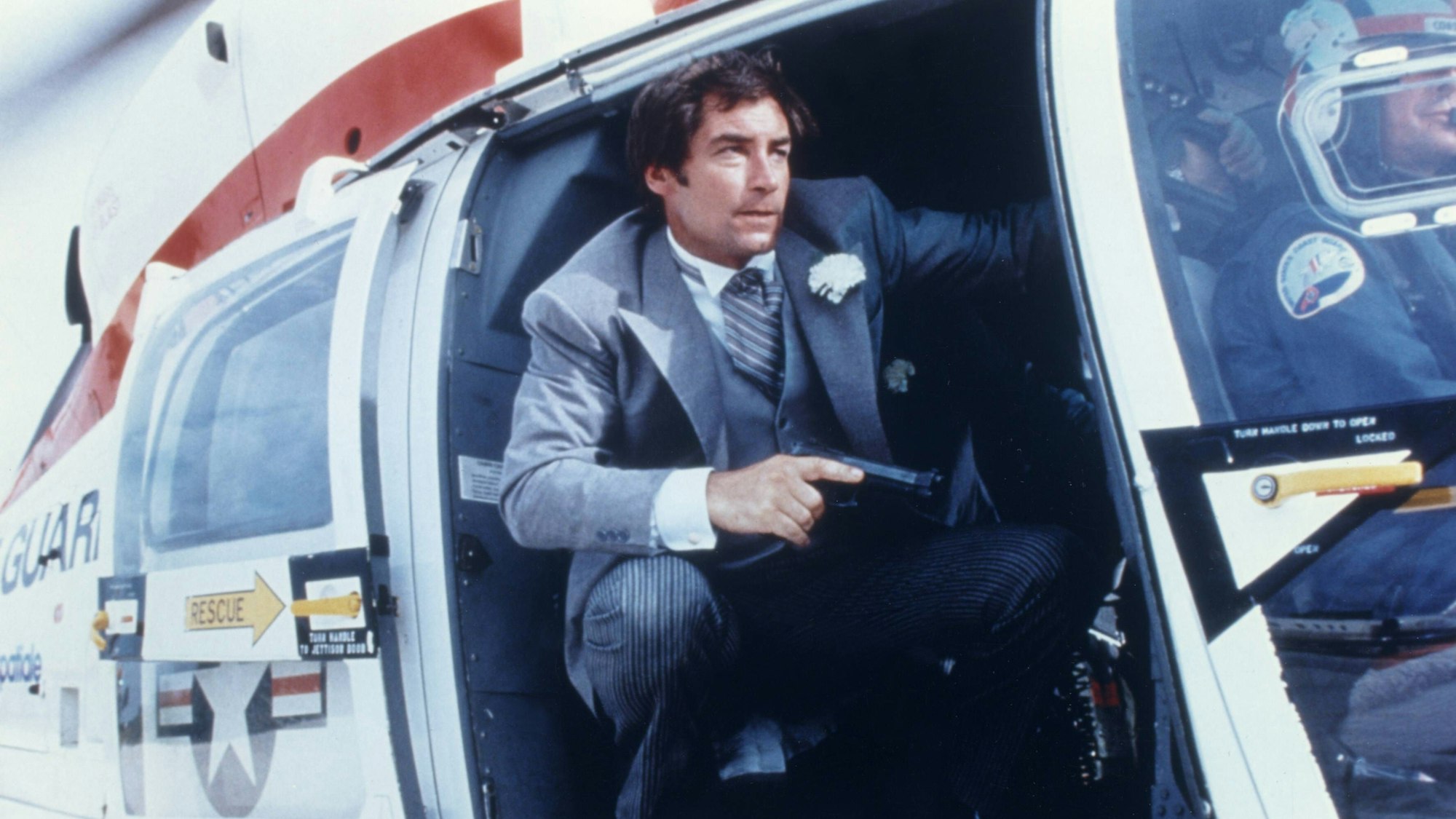 Timothy Dalton im letzten Bond-Film der 1980er Jahre „Lizenz zum Töten“.