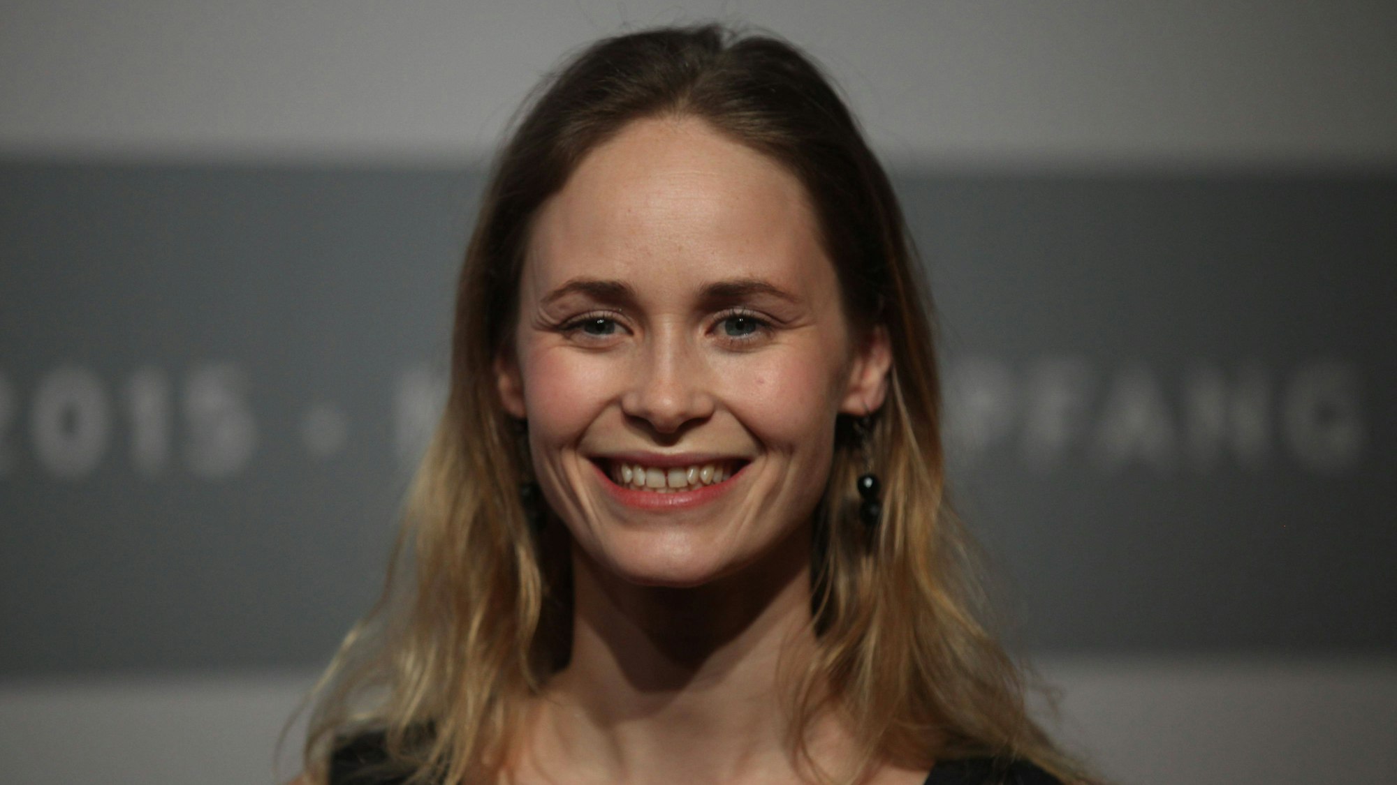 Inez Bjørg David auf der 65. Berlinale im Jahr 2015.