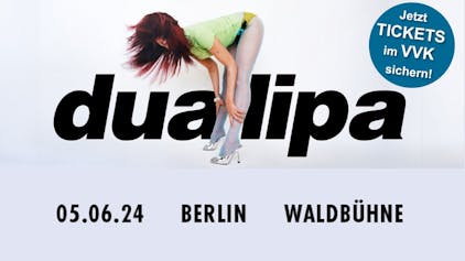 Dua Lipa wird im Juni 2024 eine exklusive Show in Berlin spielen! Sichern Sie sich jetzt Ihre Tickets im VVK! 