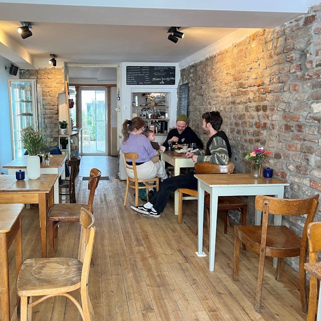 Blick in ein neues Café in Köln-Sülz