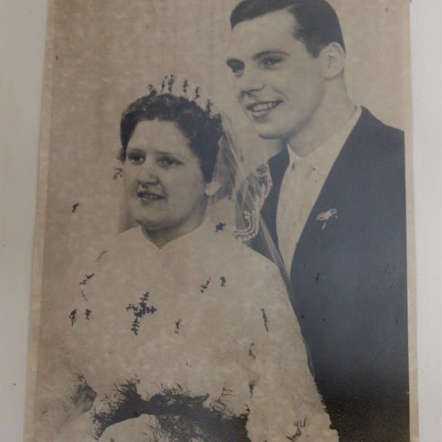 Die Eheleute Müller auf einem Bild von 1959.