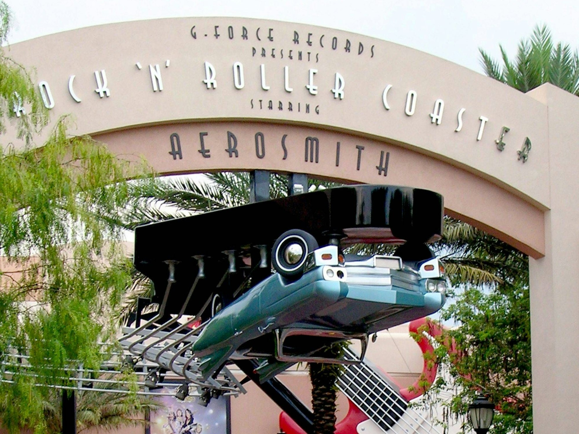 Rock ’n‘ Roller Coaster in Orlando.
