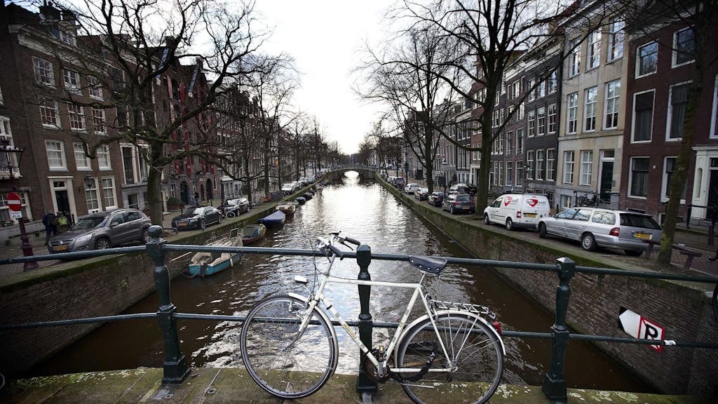Das Foto aus dem Jahr 2013 zeigt die Keizersgracht in Amsterdam.