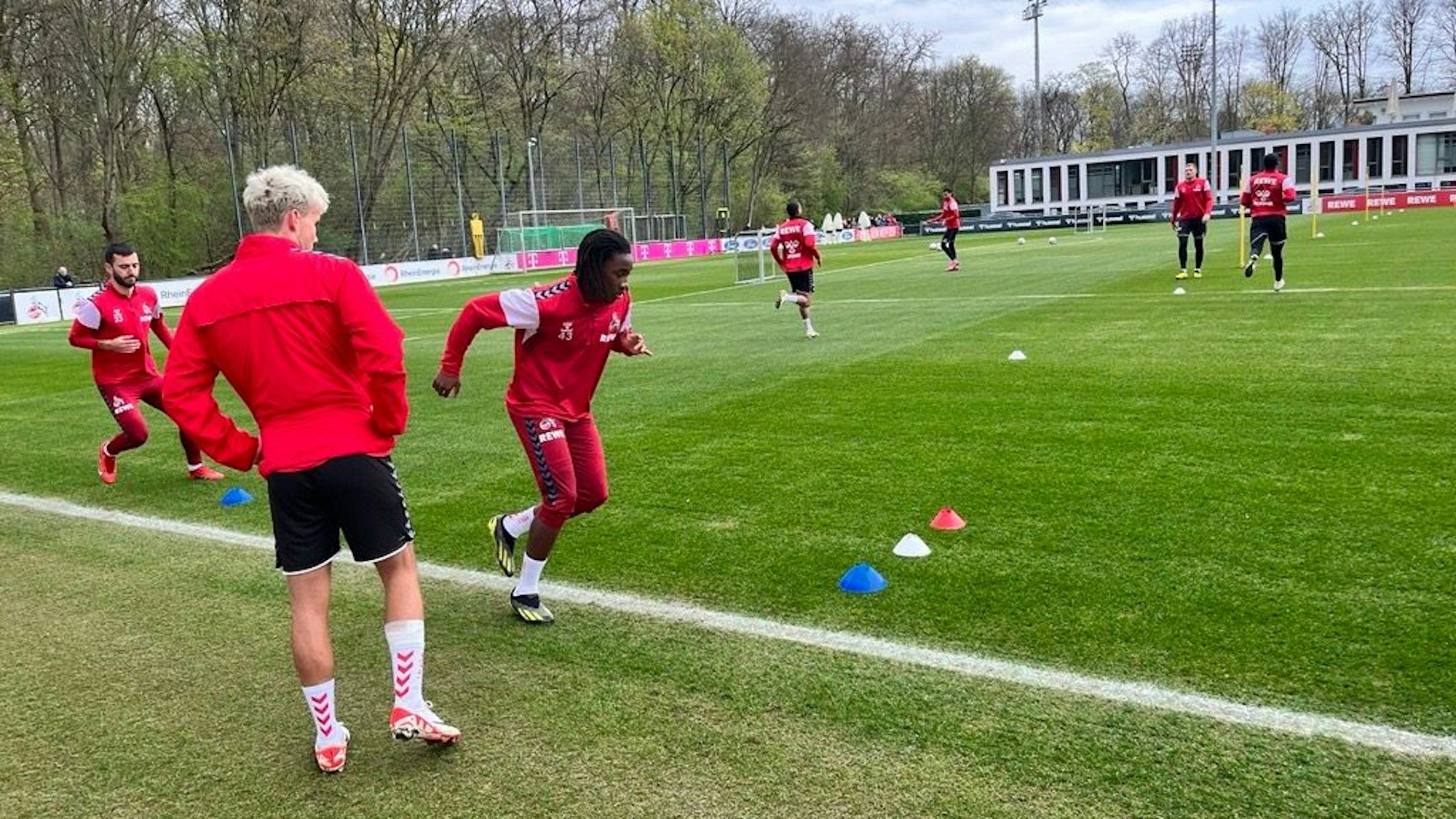 Joao Pinto trainiert mit den Profis des 1. FC Köln