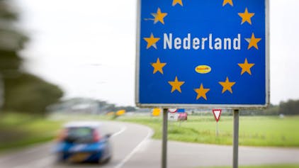 Niederländische Grenze.