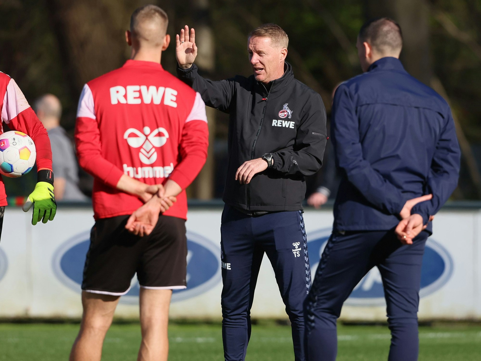 1. FC Köln, Training mit Timo Schultz am Geißbockheim.
