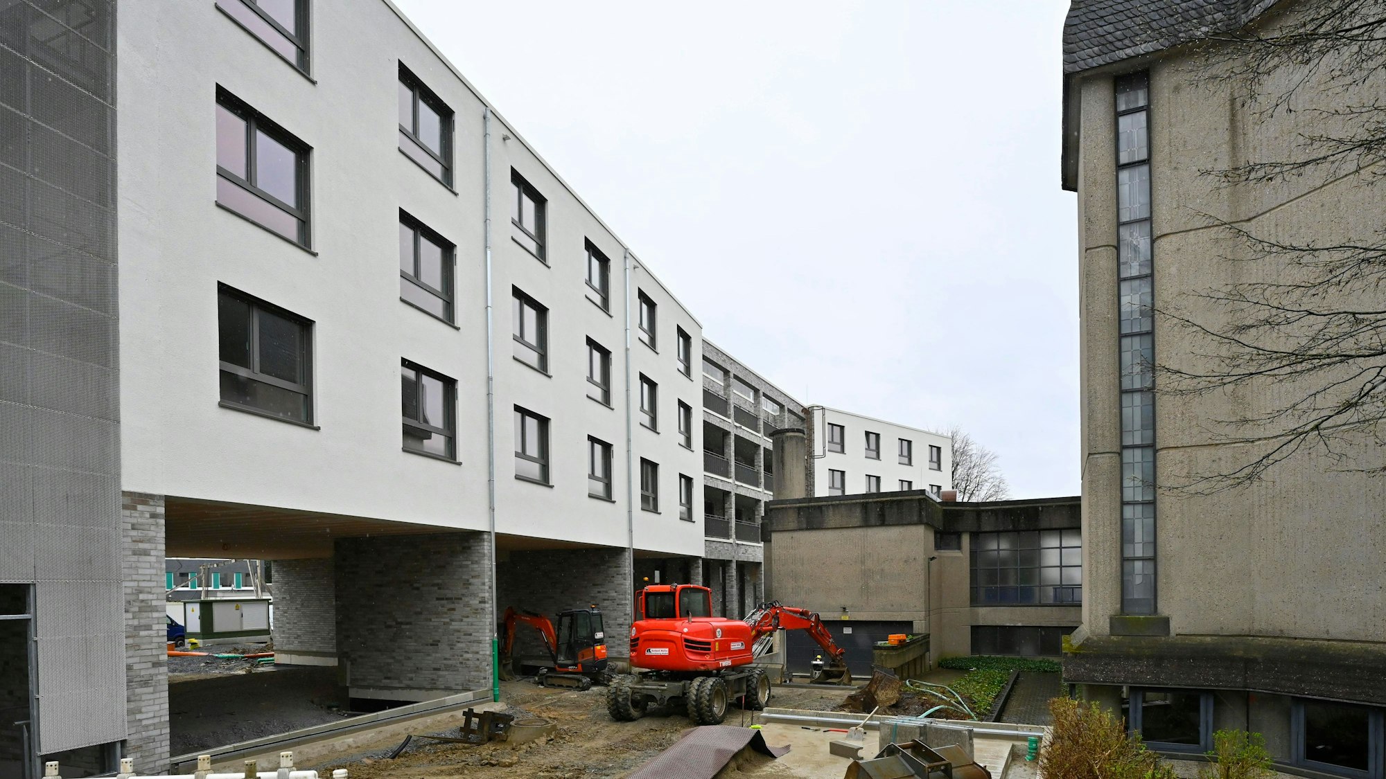 Neubau des Caritas-Altenheims.
