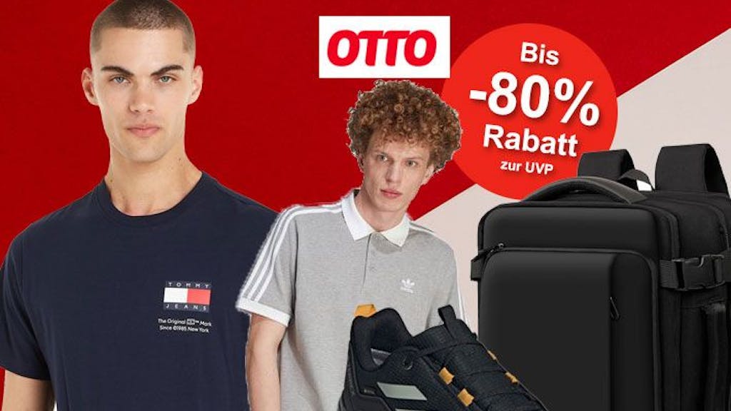 Das neue Angebot der Woche bei OTTO mit bis zu 80% au adidas, Tommy Hilfiger, Fila, Puma u.v.m.