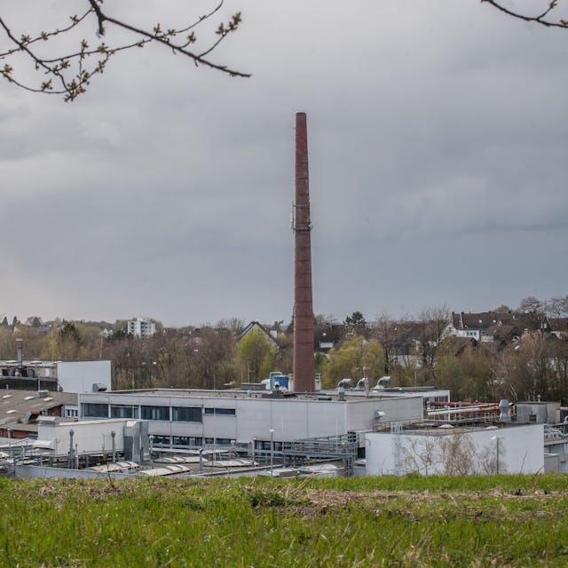 Blick auf das ehemalige Goetze- und heutige Tenneco-Werk 2 in Burscheid.