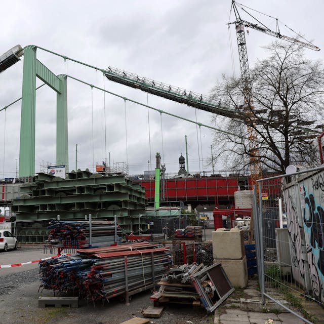 In den kommenden Monaten steht auf der Mülheimer Brücke jede Menge Arbeit an.