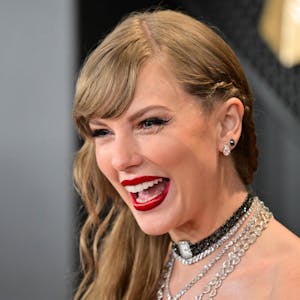 Taylor Swift bei den Grammy Awards im Februar 2024.