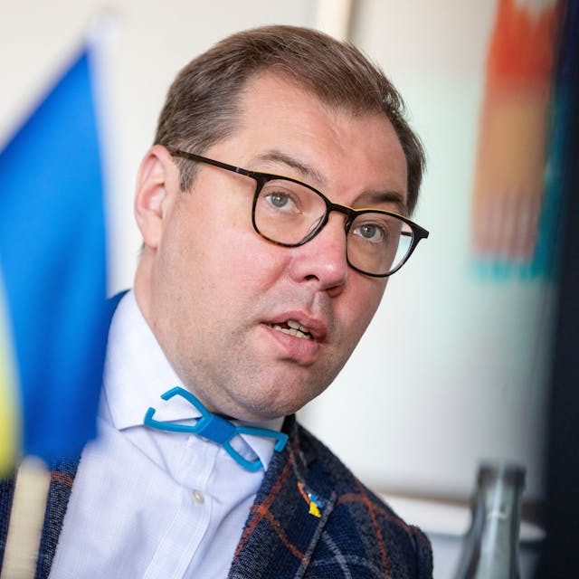 Oleksii Makeiev, Botschafter der Ukraine in Deutschland, hat die „Berliner Zeitung“ im sozialen Netzwerk X hart attackiert. Das Blatt wehrt sich. (Archivbild)