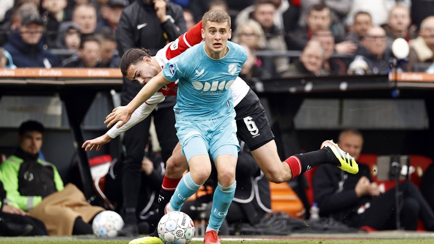 Oscar Fraulo im Einsatz für den FC Utrecht.