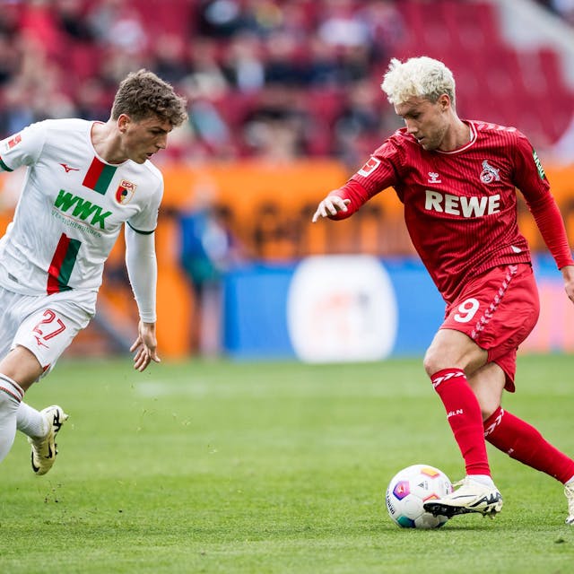 Luca Waldschmidt kehrte in Augsburg zurück und soll gegen Bochum weitere Minuten erhalten.