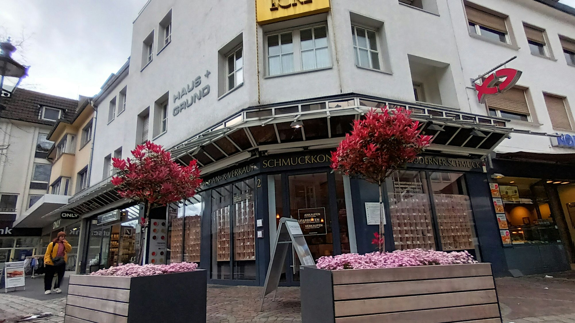 Ein Ladenlokal in der Siegburger Innenstadt