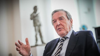 Gerhard Schröder (SPD), Bundeskanzler von 1998 bis 2005.