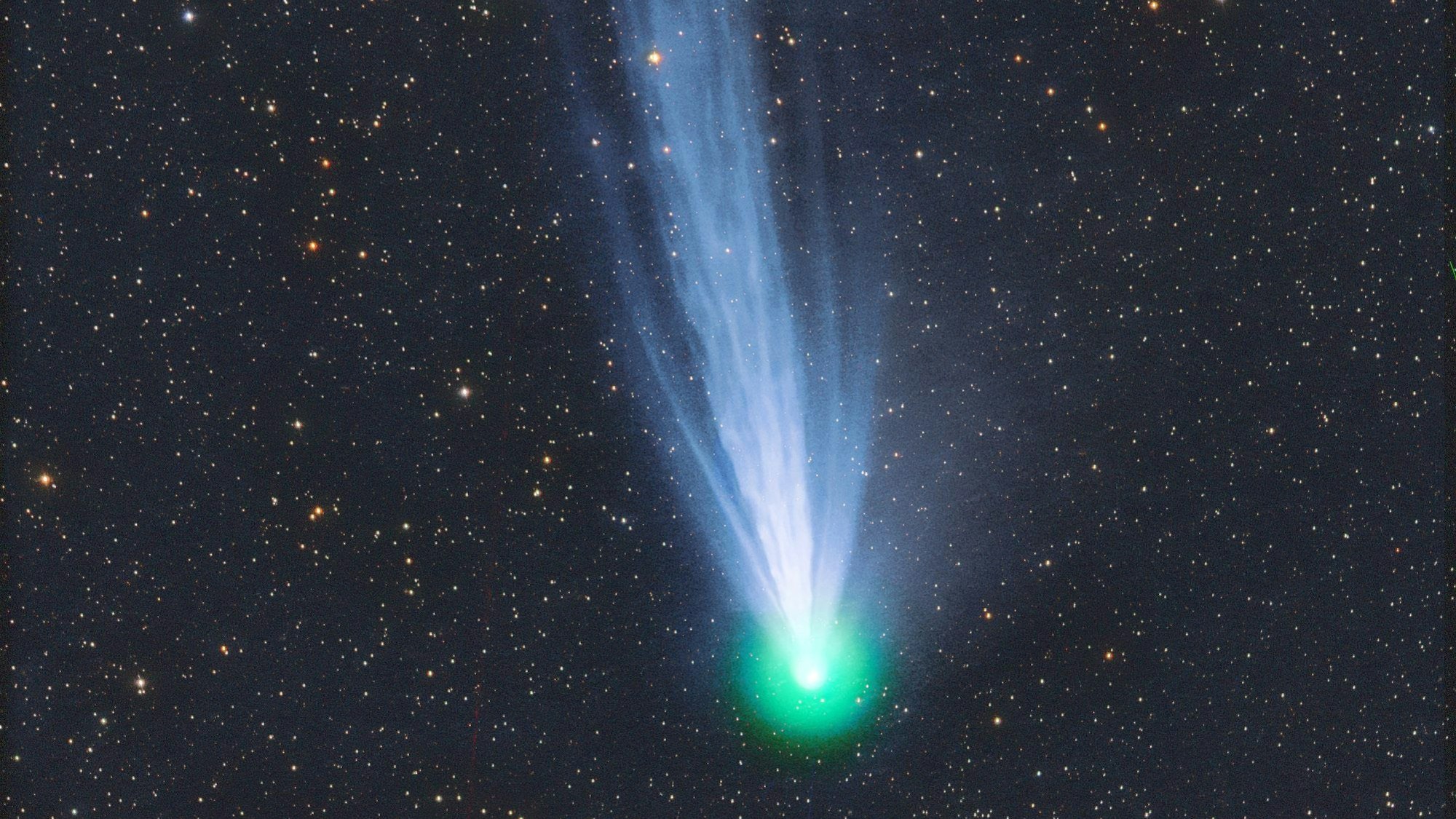 Komet „12P/Pons-Brooks“, aufgenommen am Astronomischen Zentrum Martinsberg