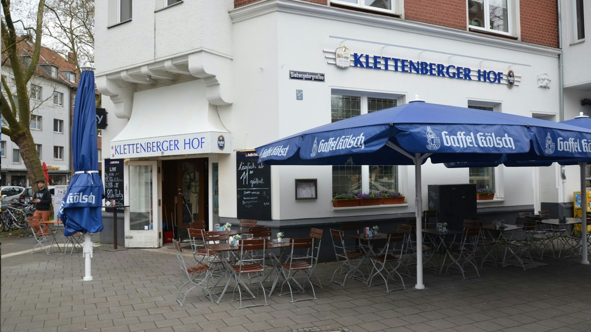 Der „Klettenberger Hof“ an der Luxemburger Straße Ecke Sülzburgstraße