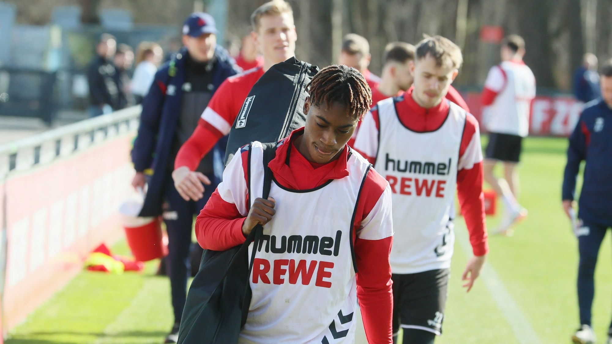 1. FC Köln, Training, Justin Diehl (1. FC Köln), 02.03.2024, Bild: Herbert Bucco