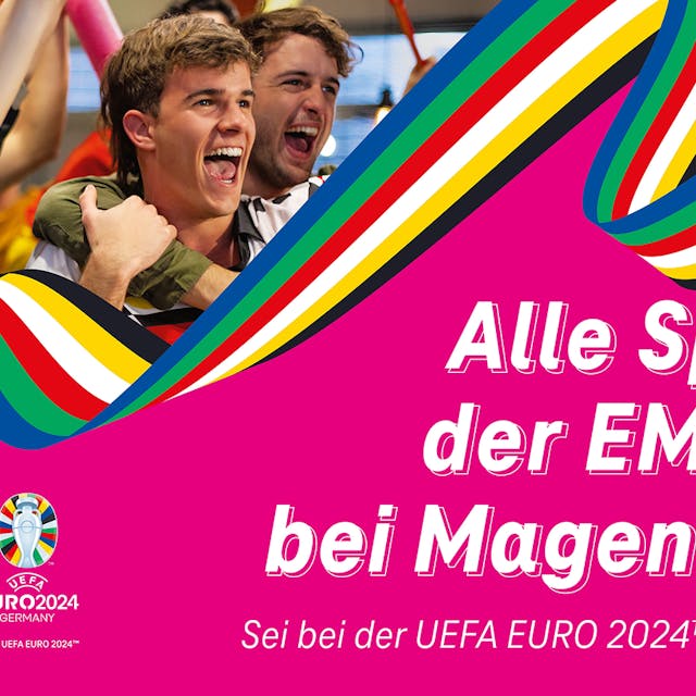 Mit der Telekom live bei der UEFA EURO 2024™ dabei sein