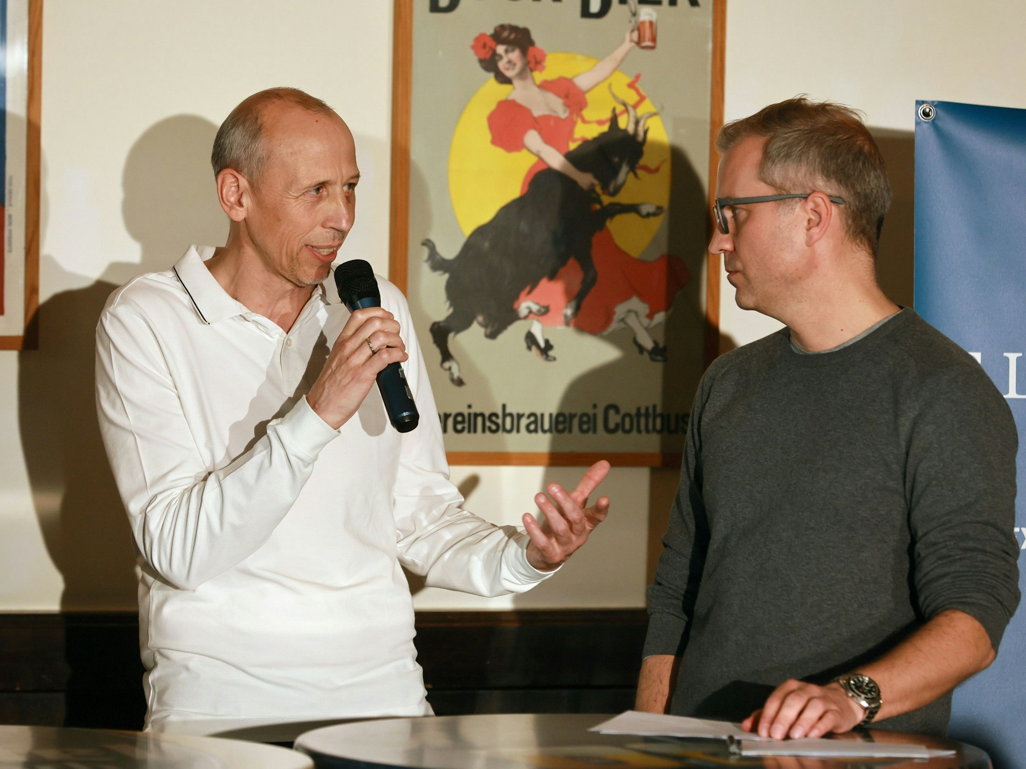 Matthias Scherz und Christian Löer.


