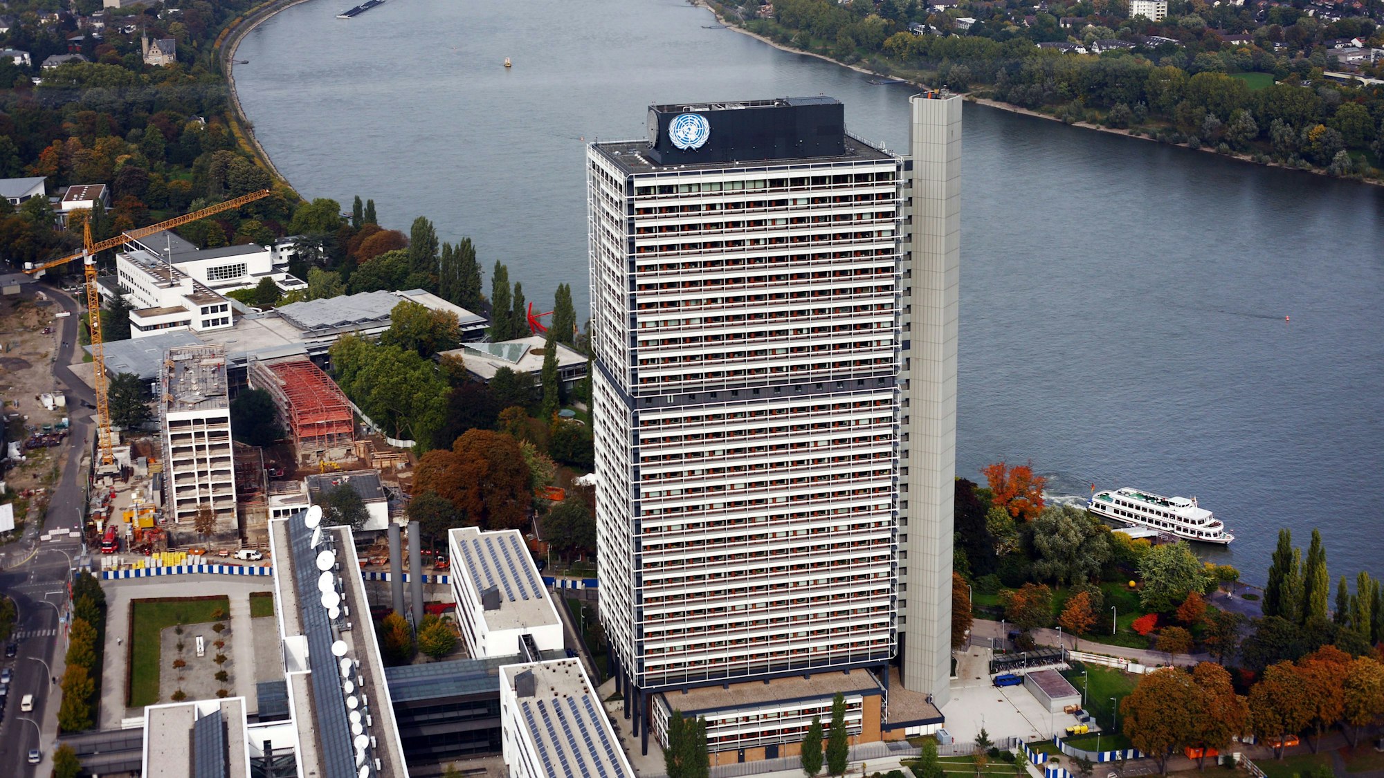Der UN-Campus, das ehemalige Abgeordneten Hochhaus