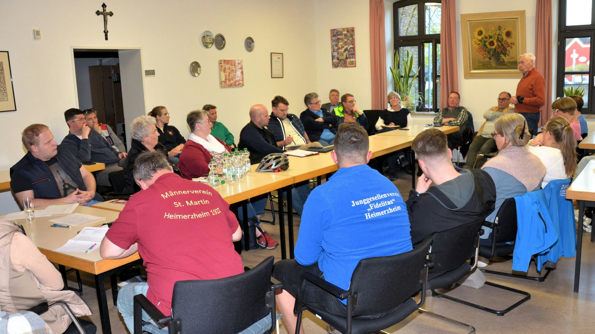 Planungssitzung der Ortsvereine im Alten Kloster in Heimerzheim