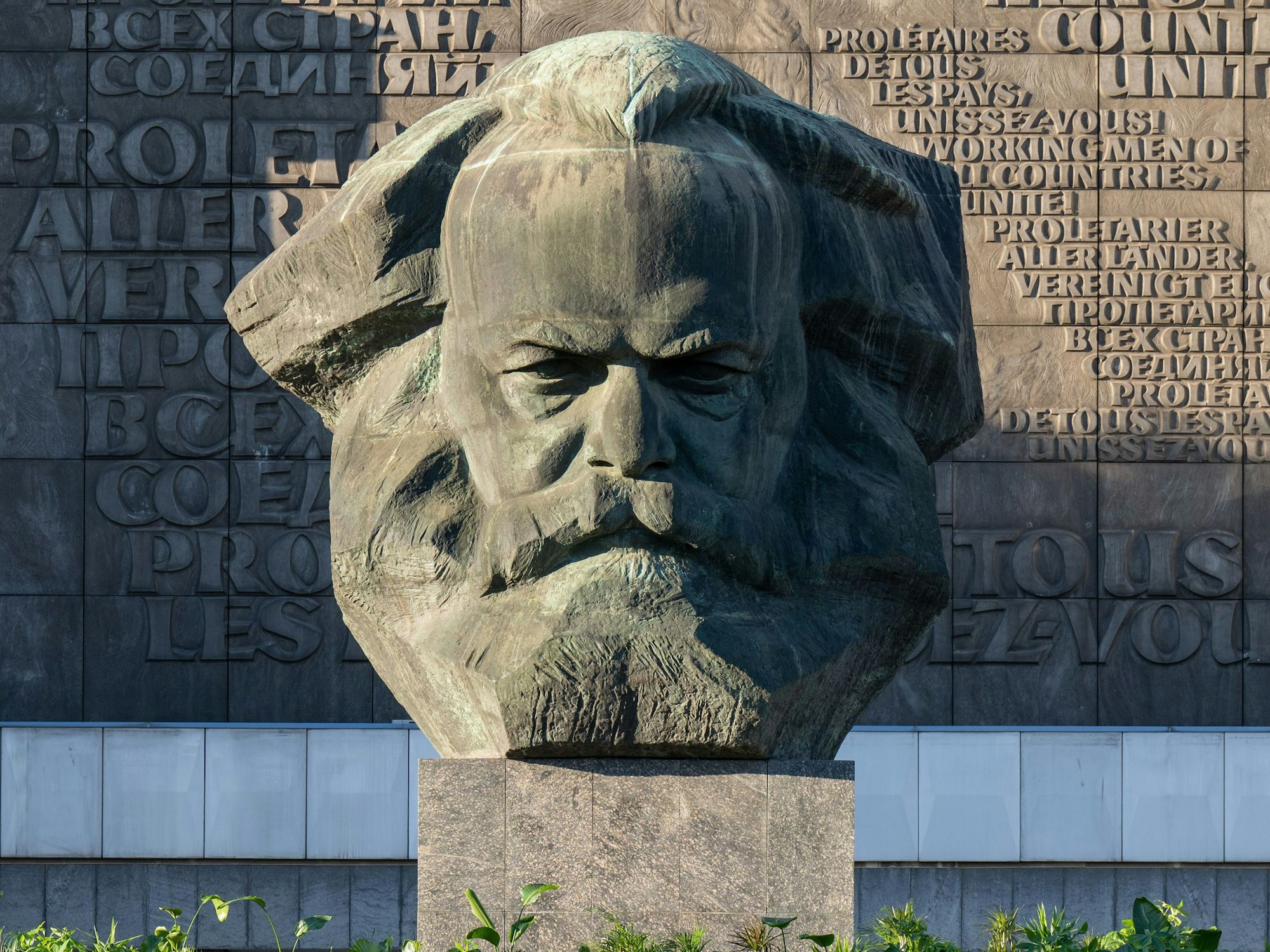 Das Karl-Marx-Monumentin Chemnitz