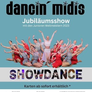 Dancin' Midis vom Dance-In in Bergisch Gladbach stehen in Position.&nbsp;