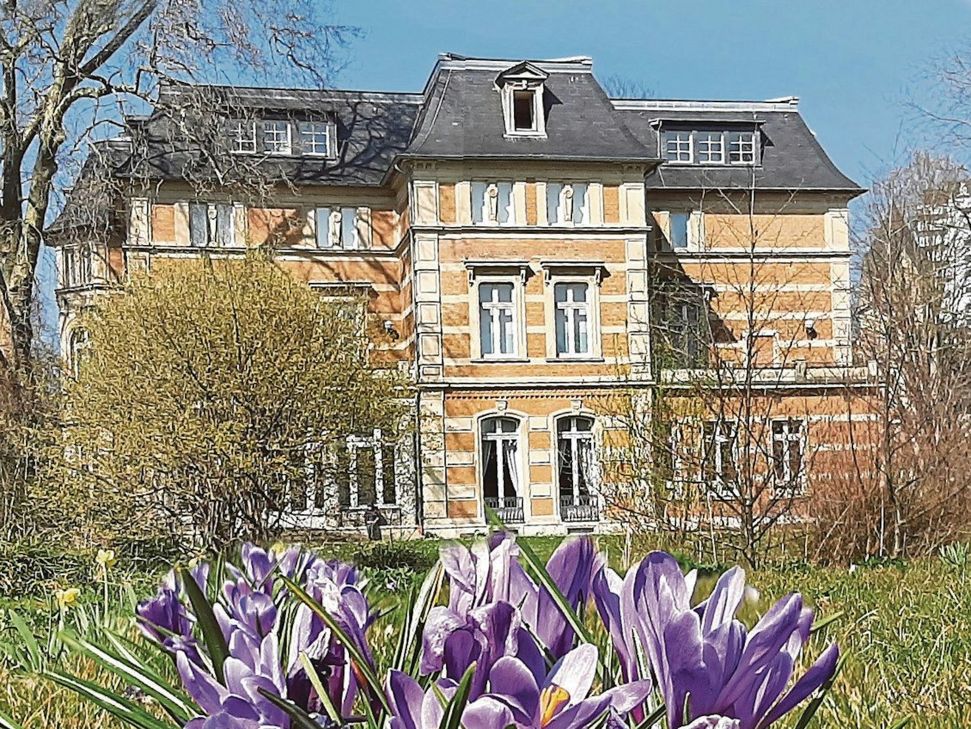 Die Villa Zanders beherbergt ein Papierkunstmuseum.