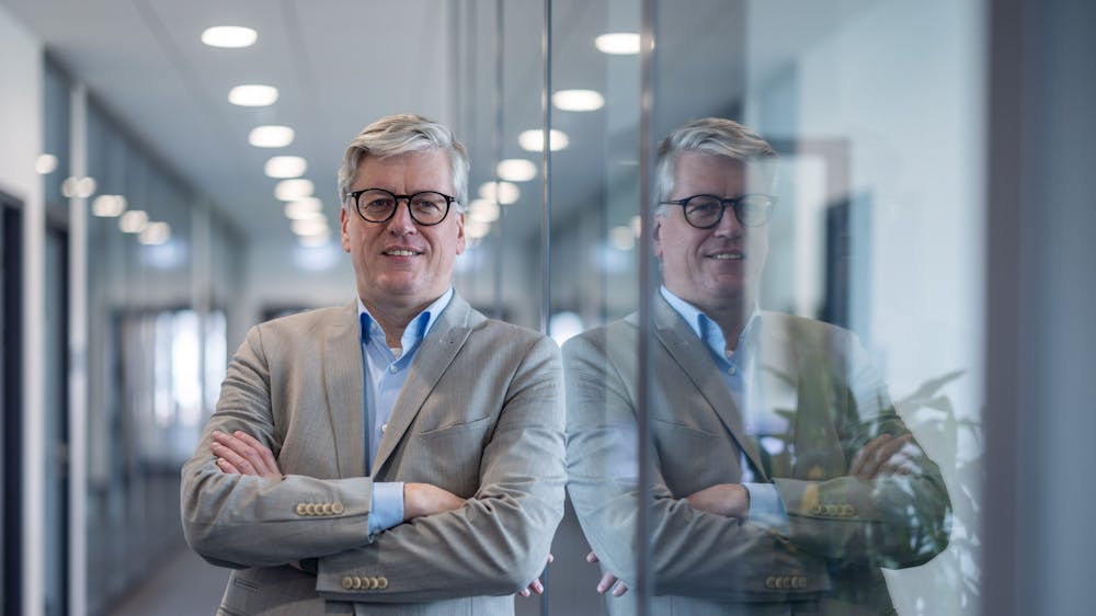 Interview mit dem neuen Chef von RWE Generation, Nikolaus Valerius in Essen am Montag den 15.04.2024.  Foto: Lars Heidrich / FUNKE Foto Services