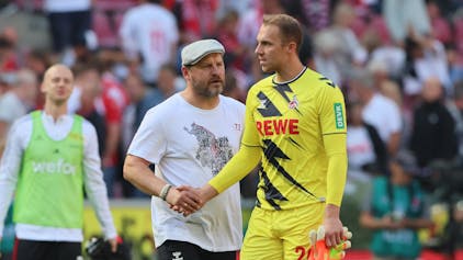 Ex-FC-Trainer Steffen Baumgart machte Marvin Schwäbe in Köln zur Nummer 1.








