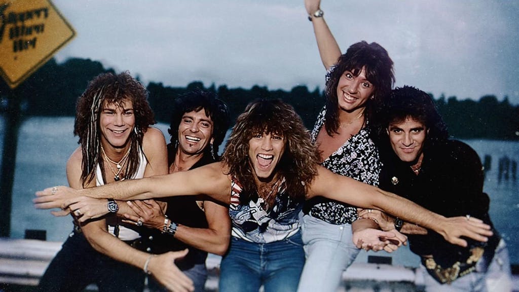 In „Thank You, Goodnight: The Bon Jovi Story“ wirft Disney+ einen Blick auf die Höhen und Tiefen der Karriere einer der bekanntesten Rockbands.  (Bild: Disney)