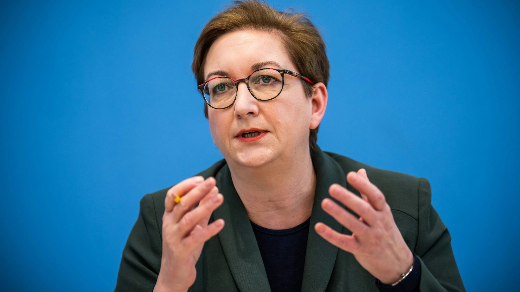 Klara Geywitz (SPD), Bundesministerin für Bau und Wohnen, spricht im Interview über die angespannte Lage im Wohnungsmarkt und welche Hebel es gibt, um die Probleme zu lösen. (Archivbild)
