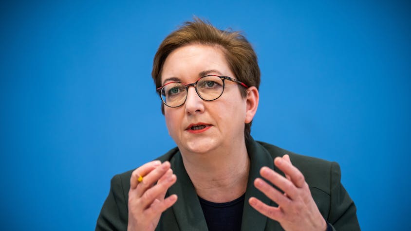Klara Geywitz (SPD), Bundesministerin für Bau und Wohnen, spricht im Interview über die angespannte Lage im Wohnungsmarkt und welche Hebel es gibt, um die Probleme zu lösen. (Archivbild)