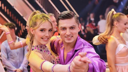 Lina Larissa Strahl und Zsolt Sandor Cseke bei „Let’s Dance“.
