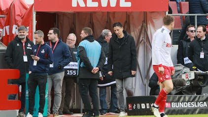 1. FC Köln gegen SV Darmstadt 98: Christian Keller (1. FC Köln) reagiert enttäuscht.