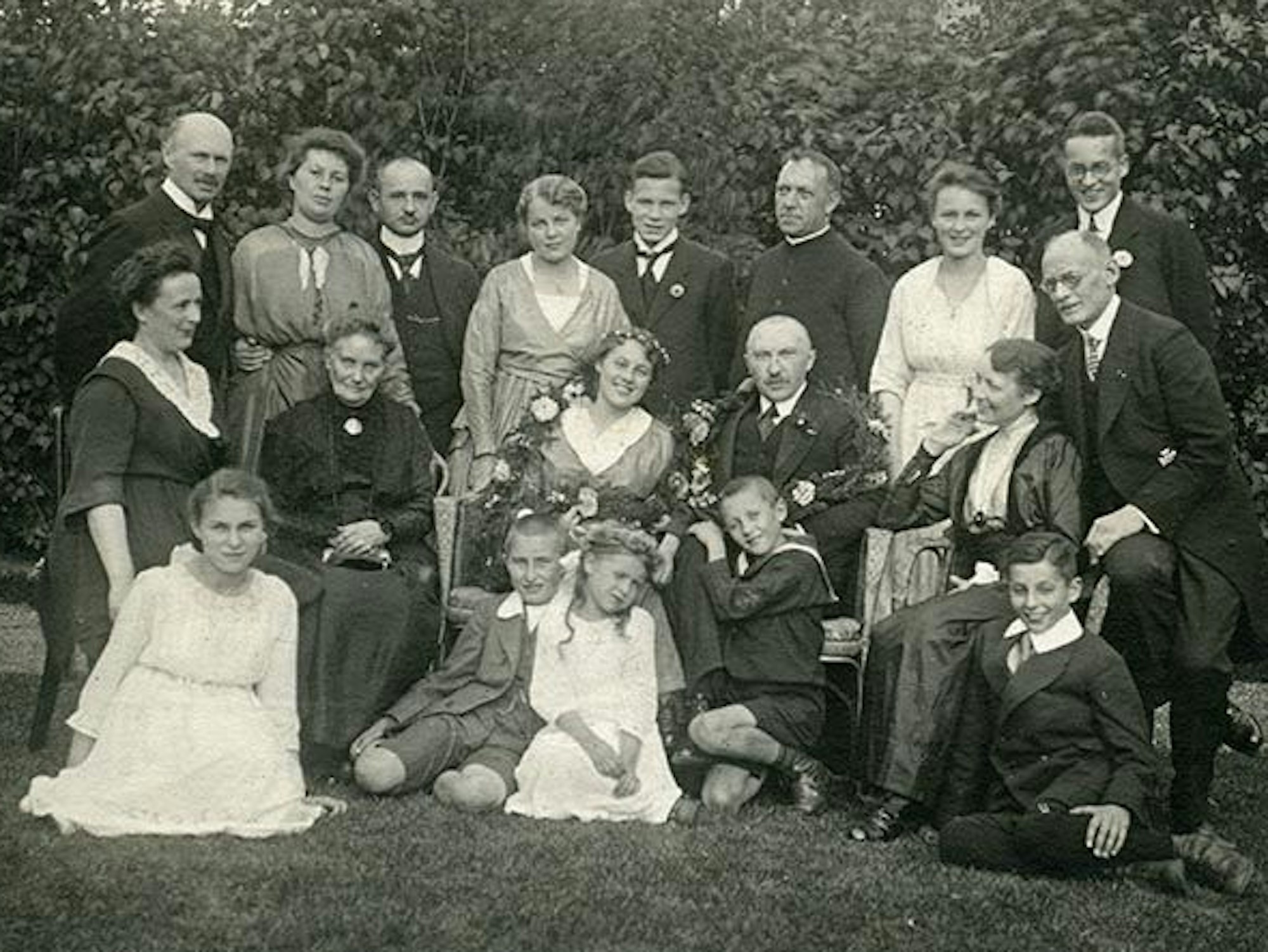 Hochzeit Konrad & Gussie Adenauer am 25. September 1919