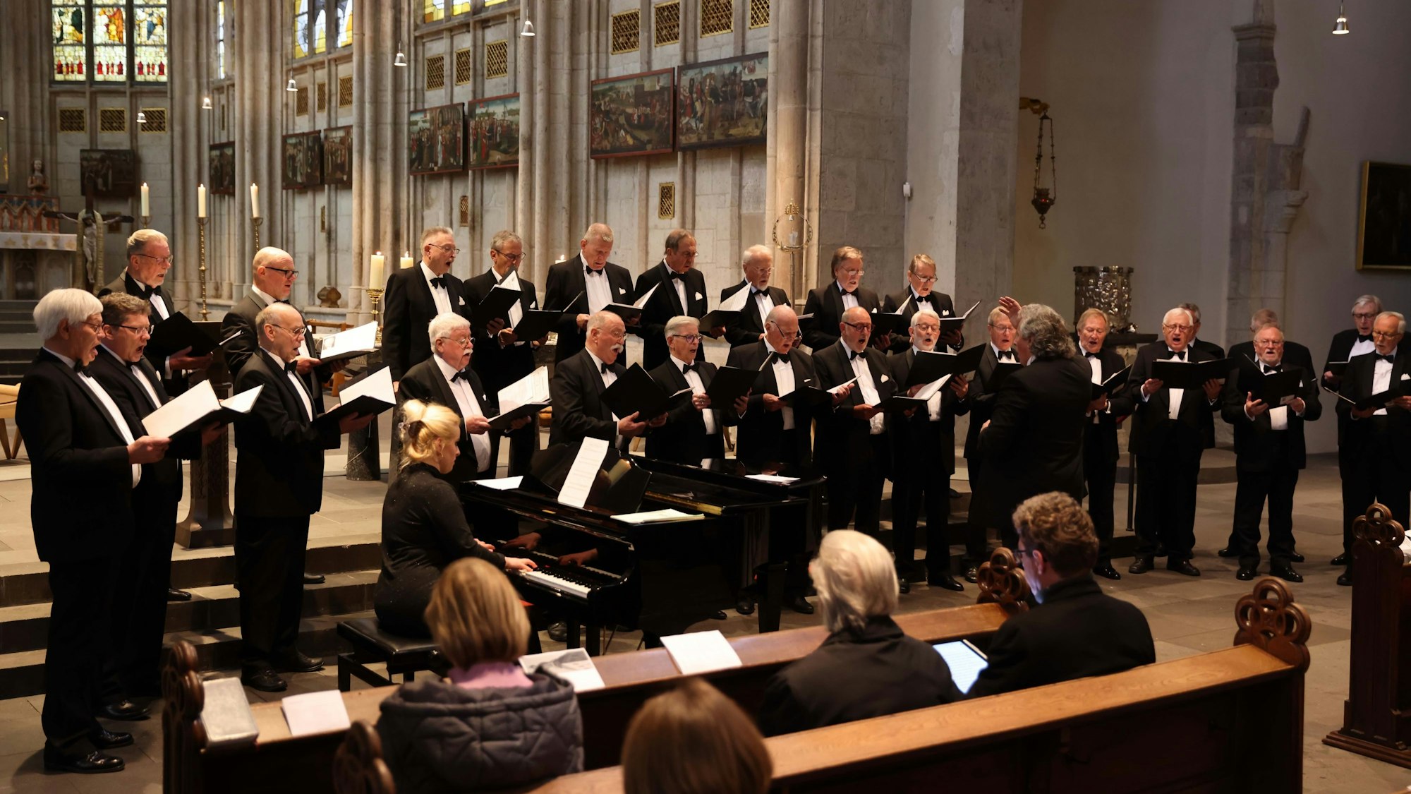 Köln, RSK, Adenauer-Konzert des Polizei-Chores in St Ursula