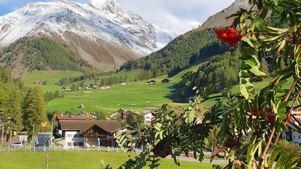 Das Schnalstal in Südtirol.